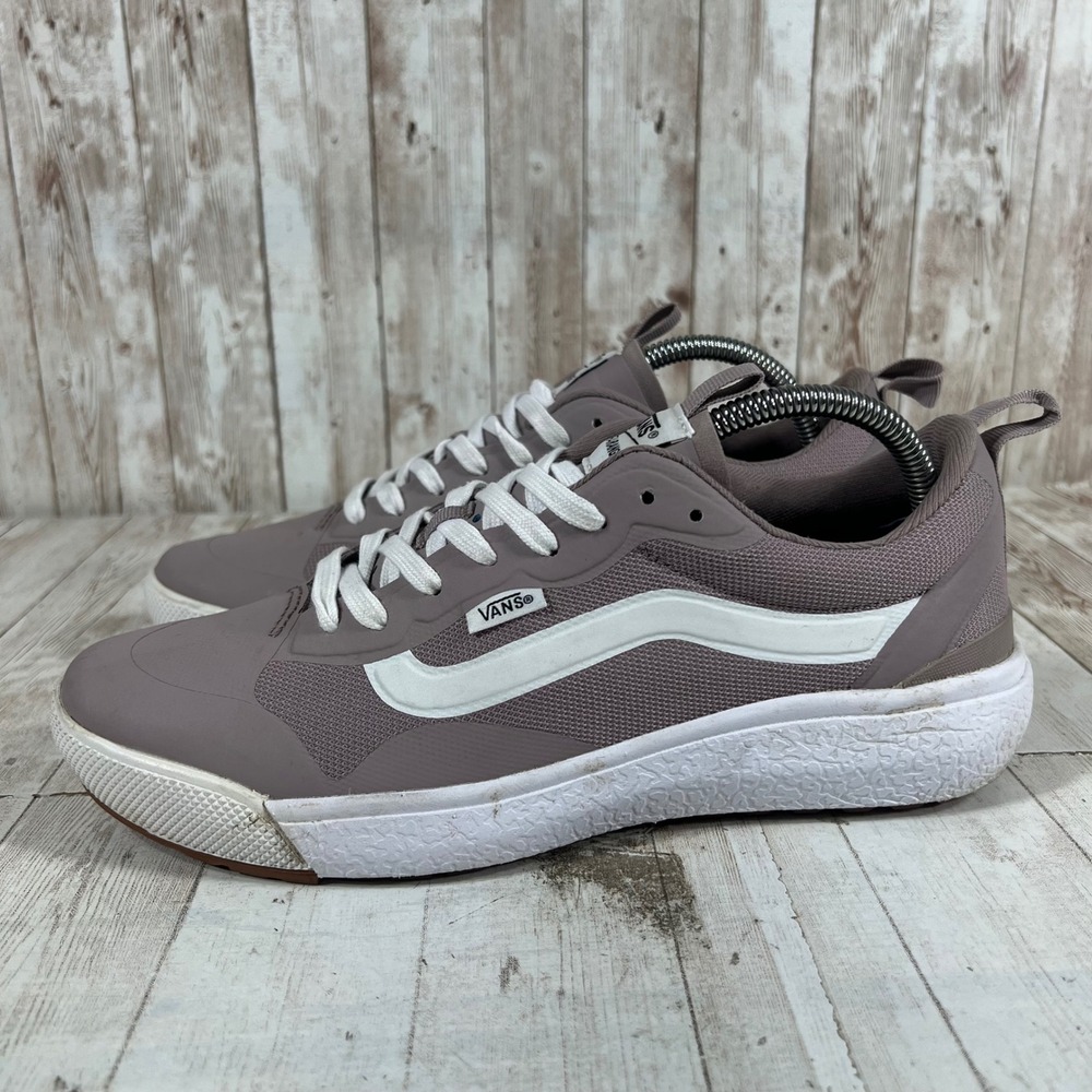 Vans UltraRange EXO Mauve Purple White Low Top Sneakers Womens 10 Mens 8.5